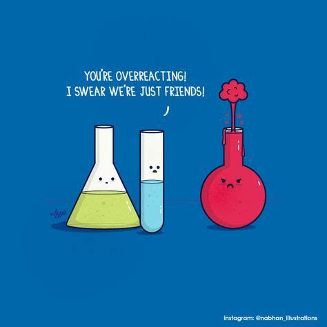 cartoons, funny message ideas, chemistry, chemical jokes, relationship, love, boyfriend ...