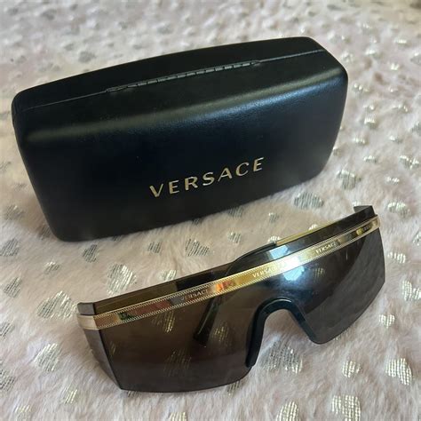 Versace men’s sunglasses metal frame mod... - Depop