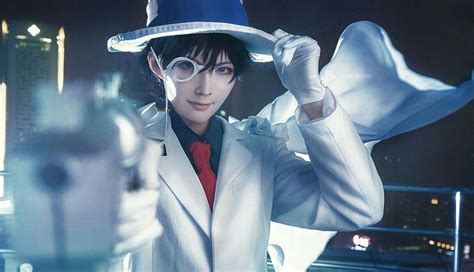 Kaito kid Top Cosplay, Best Cosplay, Anime Cosplay, Cool Costumes, Cosplay Costumes, Halloween ...