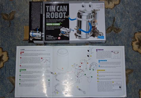 What defines a robot? The Tin Can Robot build | Projects by Zac