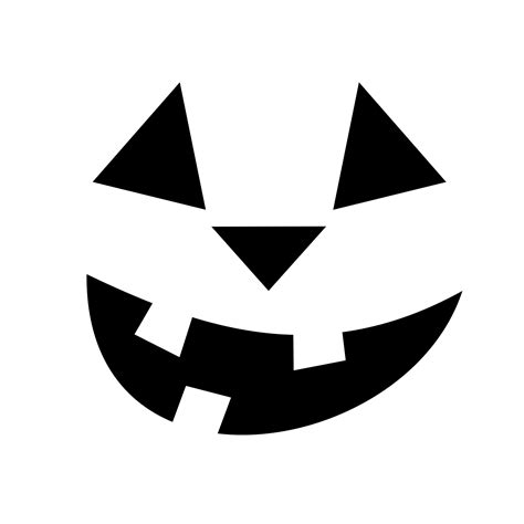 Jack O Lantern Face Stencil Free Stock Photo - Public Domain Pictures