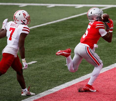 BuckeyesNow Players of the Game for Ohio State Football: Quarterback Justin Fields and Wide ...