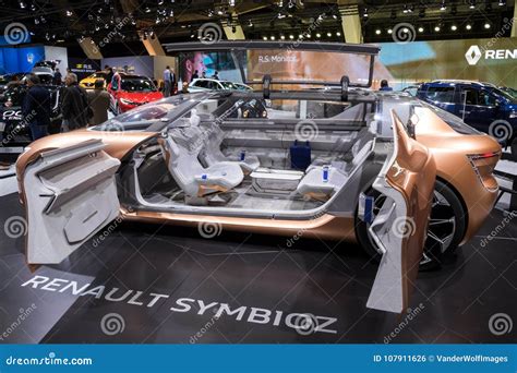 Renault Symbioz Concept Car Editorial Photo - Image of autoshow, brussels: 107911626