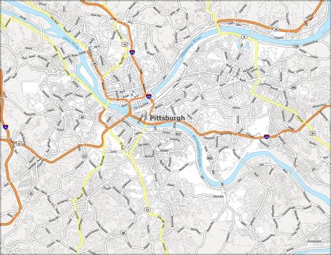 Pittsburgh Neighborhood Map - GIS Geography