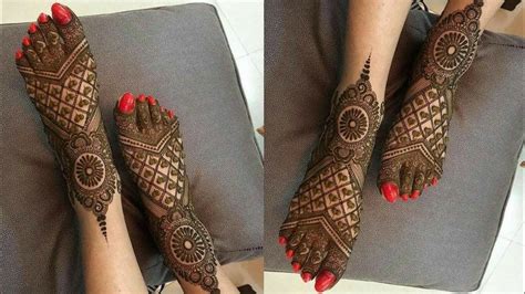 Bridal Feet Mehndi Design 2020 - bmp-future