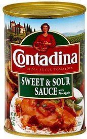 Contadina, Sweet & Sour Sauce with Pineapple, 16oz Can