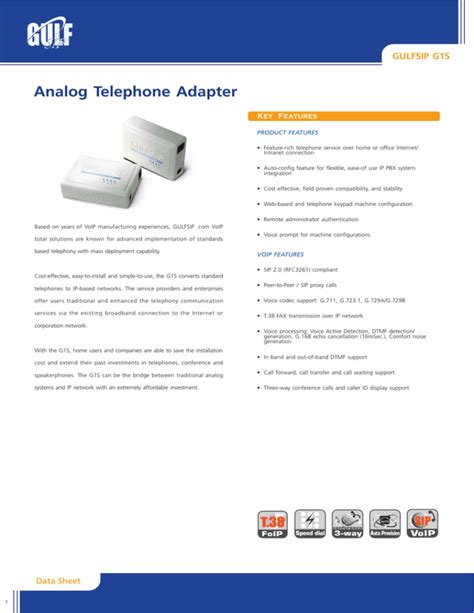 Analog Telephone Adapter