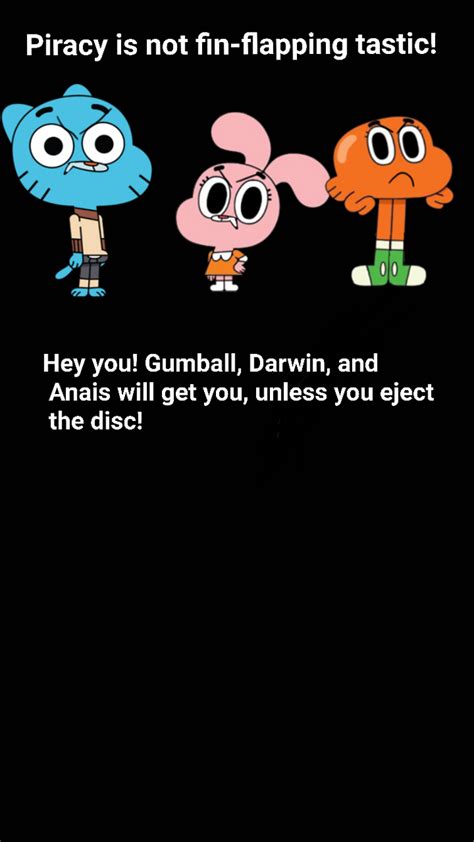 Gumball DVD Anti Piracy Screen | Fandom