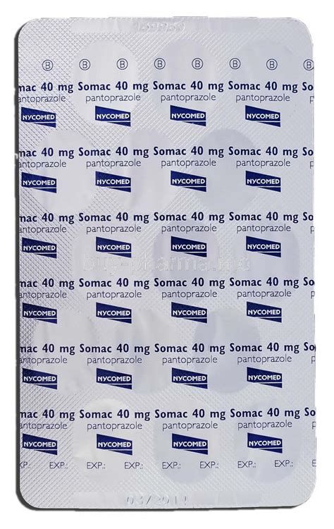 Buy Somac Tablets 20mg 40mg Online