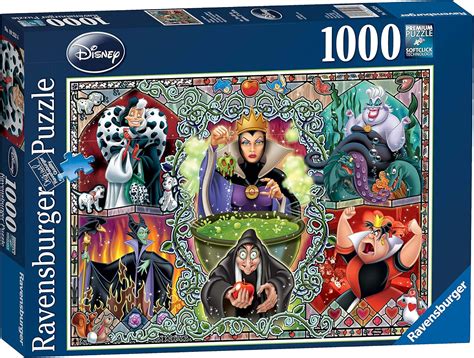 Ravensburger - 19252 - Puzzle Classique - Les Sorcières De Disney - 1000 Pièces: Amazon.fr: Jeux ...