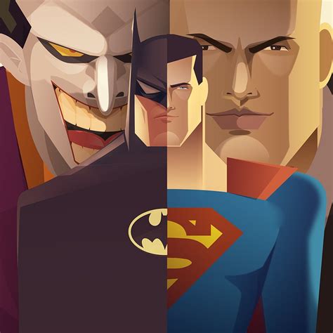 [Fan-Art] Batman vs Superman Animated series by Cristhian Hova : r/batman