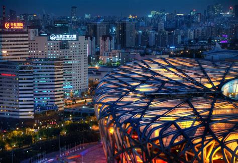 Download Olympic Stadium China Man Made Beijing 4k Ultra HD Wallpaper