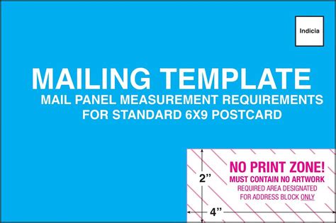 Postcard Mailing Template Usps