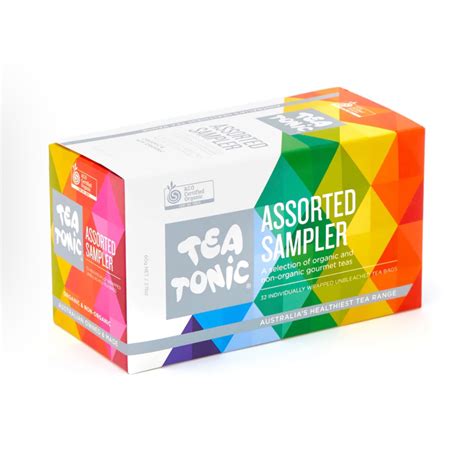 Assorted Sampler Box 33x Teabags - $22.00 - The Essential Candle Co.