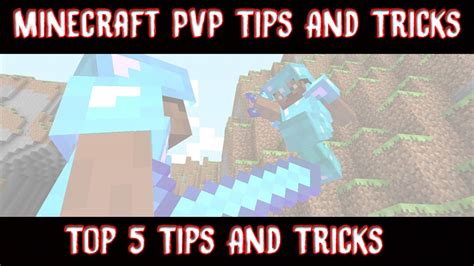 Best 5 Tips/Tricks For Great PVP Skills! (Minecraft PVP) - YouTube