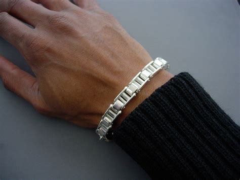 Bike Chain Bracelet - Etsy