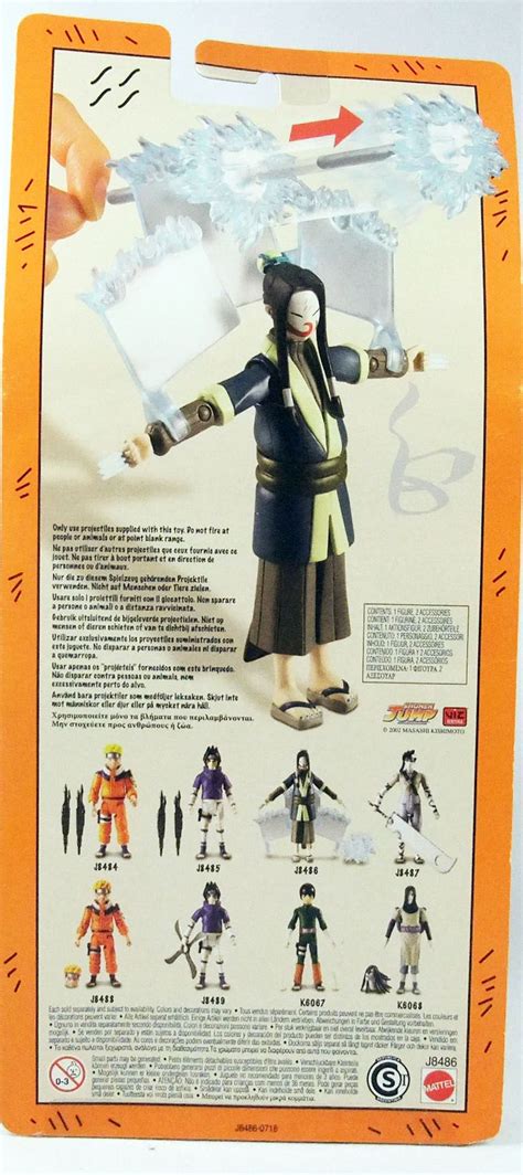 Naruto - Mattel action-figure - Haku "snap-on ice mirrors"