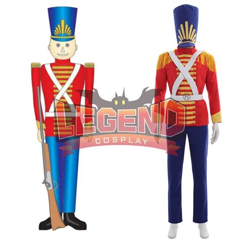 Toy Soldier Nutcracker Christmas Child adult Costume Cosplay Costume ...