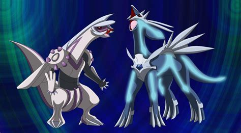 Dialga and Palkia by purapuss on DeviantArt