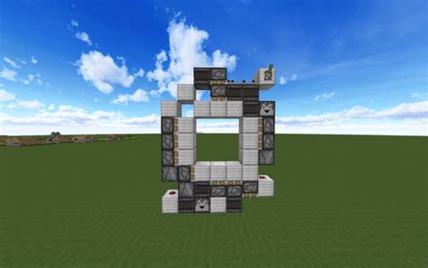 3x3 piston door, creation #12421