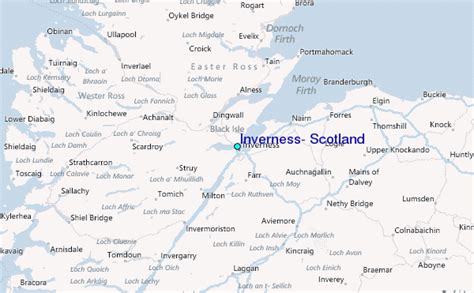 Inverness, Scotland Tide Station Location Guide