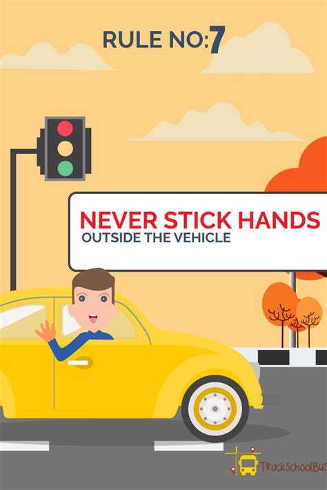 Road Safety Rules RULE No:7 Never Stick Hands Outside the Vehicle ...