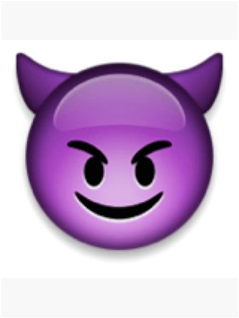 Sticker « Devil Emoji », par ALeon | Redbubble