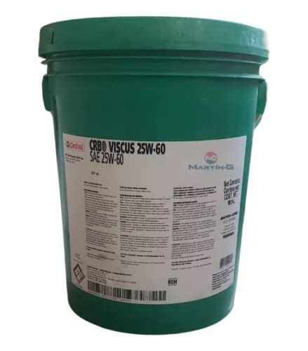 Aceite Castrol Viscus Cubeta 25w60 19 Litros