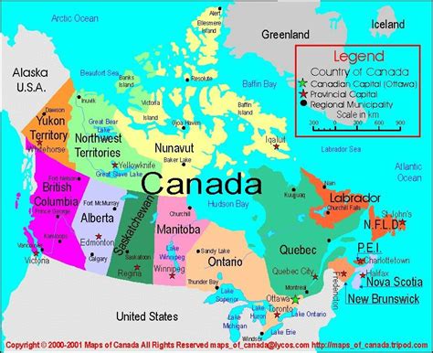 Canada | Canada map, World geography, Geography map