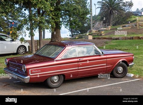 1966 Ford Falcon Futura, commonly named the Ford Futura by Ford Australia, parked at Avalon ...