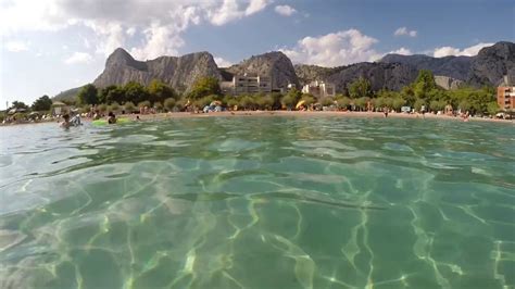 Omiš Beach, Croatia - YouTube