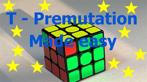 How to Do the T perm on the 3x3 Rubik's cube | Easy way - YouTube