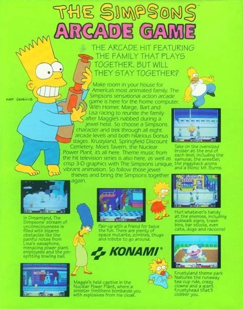 The Simpsons Arcade Game Box Shot for PC - GameFAQs