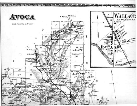 1873 AVOCA PROPERTY MAP