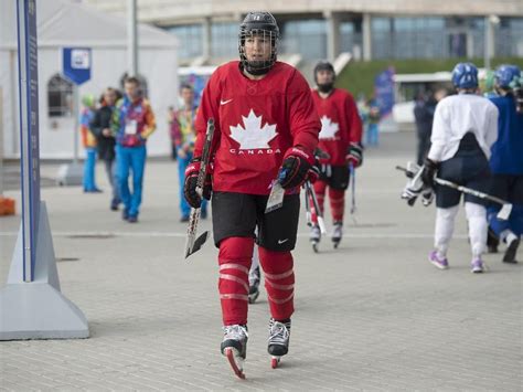 Caroline Ouellette-Sochi 2014 Photo by Adrian Wyld /Canadian Press ...