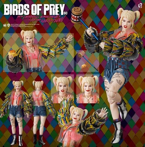 Medicom Toy Mafex No.159 Birds of Prey - Harley Quinn (Caution Tape Jacket Ver.) - Toys Apollo