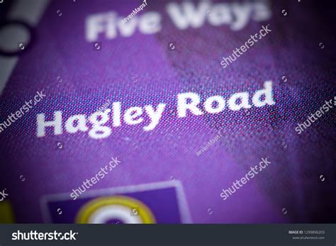 Hagley Road Station Birmingham Metro Map Stock Photo 1299896203 | Shutterstock