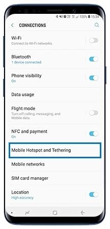 How to enable and configure hotspot in Samsung mobile? | Samsung SG