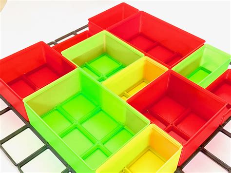 Gridfinity Box (Quick print, lite version, less filament!) by GlennovitS 3D | Download free STL ...