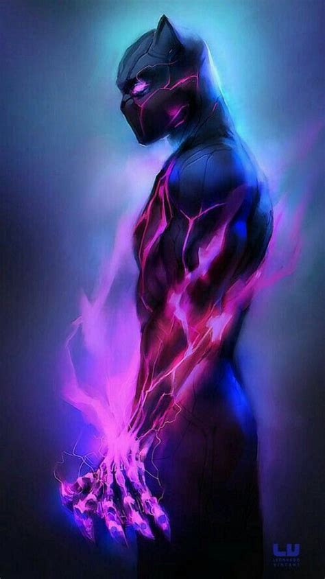 Black Panther vibranium charged up | Marvel comics wallpaper, Black panther art, Superhero wallpaper