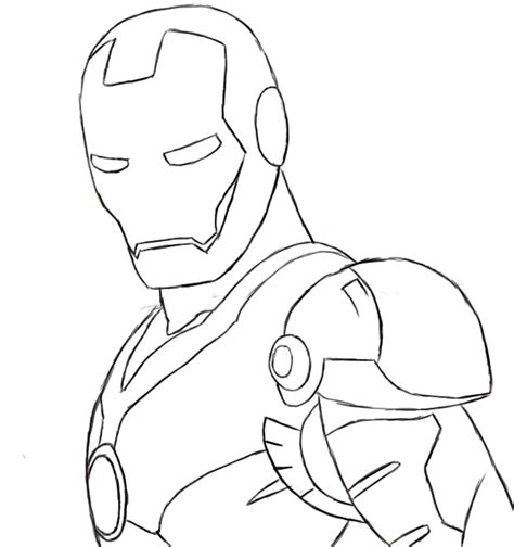 Coloring Pages | How To Draw Iron Man Coloring Pages