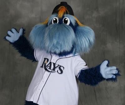 MLB Baseball Mascots: Raymond Tampa Bay Rays Mascot Pictures