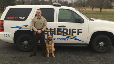 Warren County Sheriff's Office welcomes new K-9 - WNKY News 40 Television