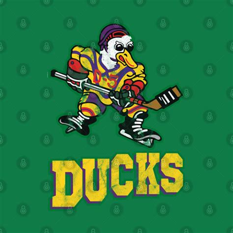 Classic Mighty Ducks Logo - Mighty Ducks - T-Shirt | TeePublic