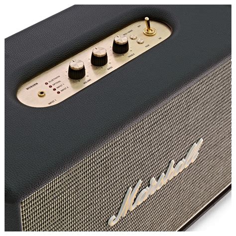 Marshall Woburn Bluetooth Speaker System, Black at Gear4music