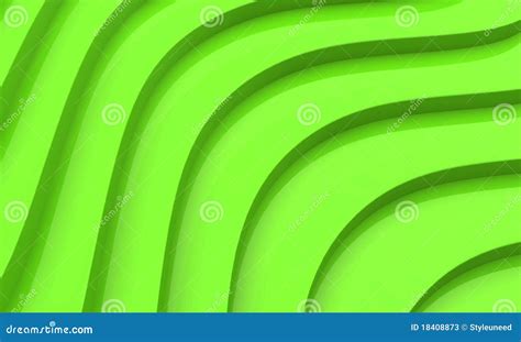 3D green abstract stock illustration. Illustration of colourful - 18408873