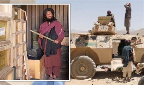 Afghanistan: footage shows Taliban with brand new US weapons and vehicles | World | News ...