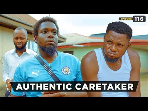 Comedy Video: Mark Angel Comedy - Authentic Caretaker - YabaLeftOnline