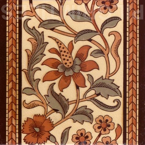 Arts & Craft tile ref 2 ~ Pilgrim Tiles