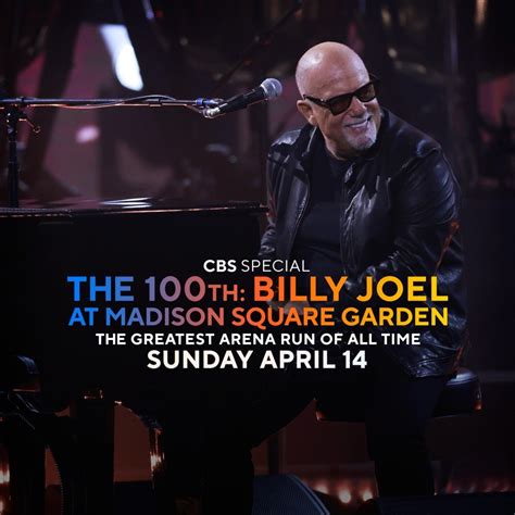 'The 100th: Billy Joel at Madison Square Garden' Airs April 14, 2024 | Billy Joel Official Site